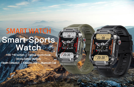 Rugged Military Smart Watch: Your Ultimate Fitness Companion