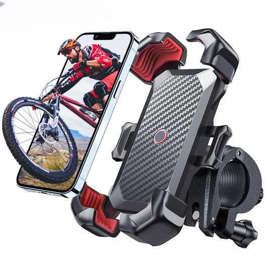 Universal Bike Phone Holder - 360° View Stand for Mobile Phones on Bicycles