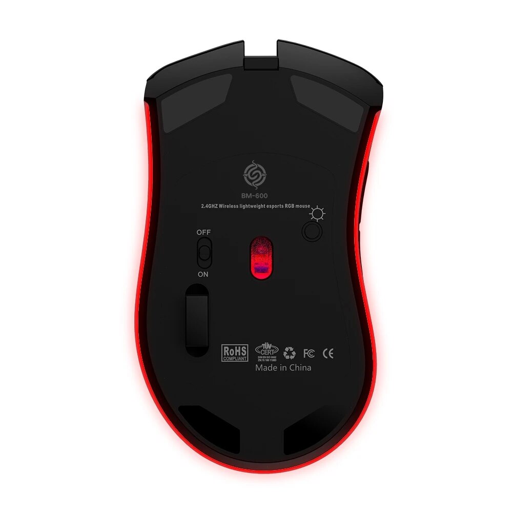 Wireless Gaming Mouse - Rechargeable RGB Mice