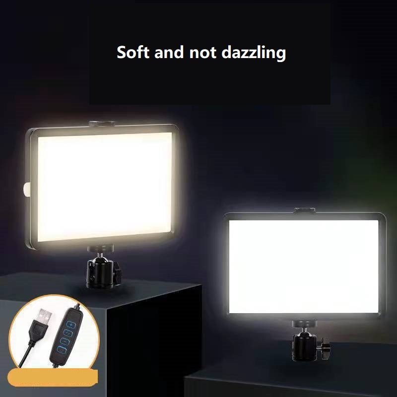 LED Fill Light Filters Dimmable Ambient Lamp for Desktop Live