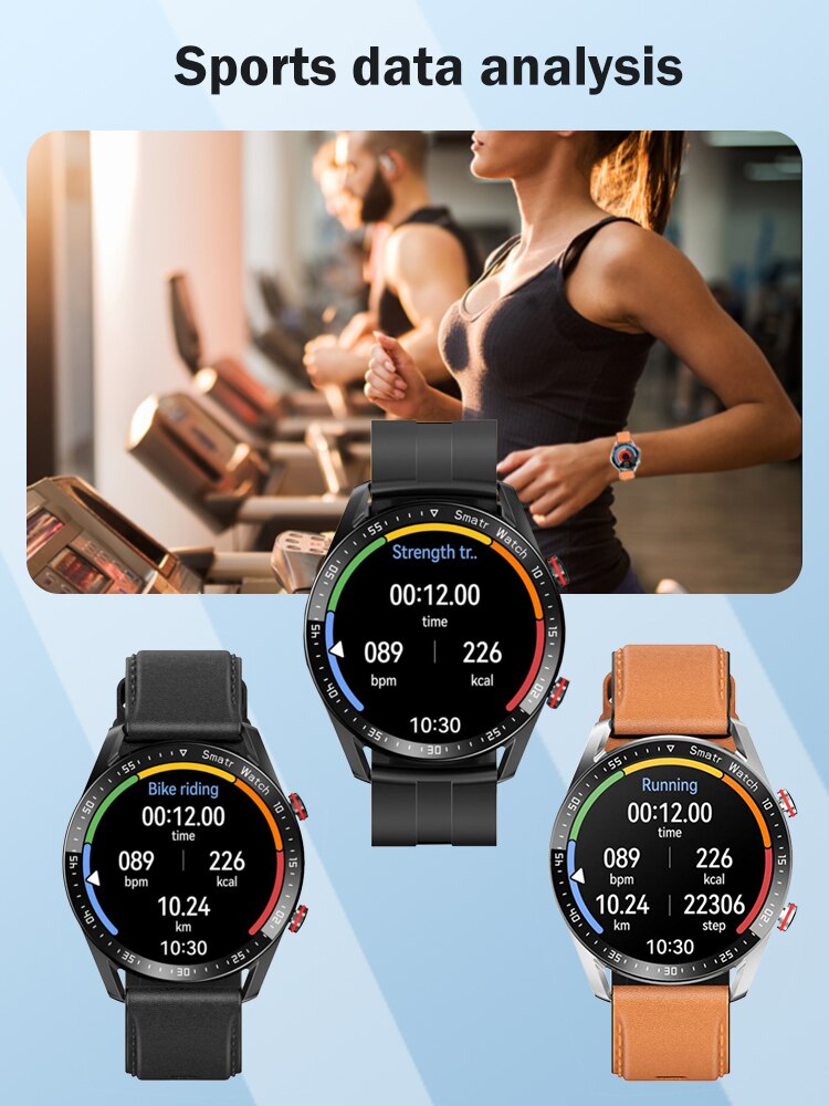 Smart Watch - Bluetooth Call, ECG, PPG, Touch Screen. Stay Connected and Active