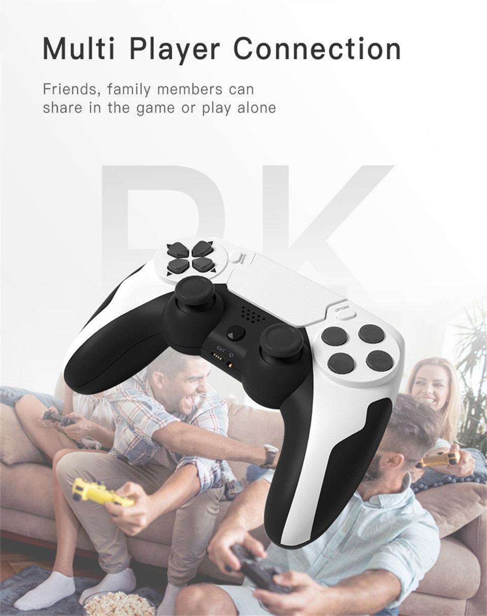Enhance Gaming Experience with New Wireless Controller - Vibration, Touchpad & Joypad