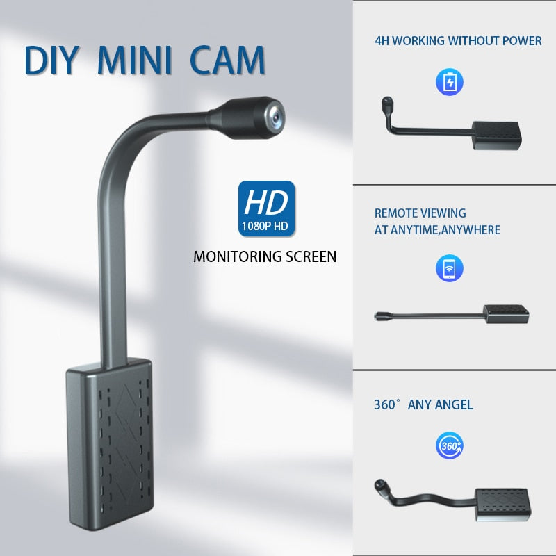 HD Surveillance Camera - WiFi, 1080P, Remote Monitoring