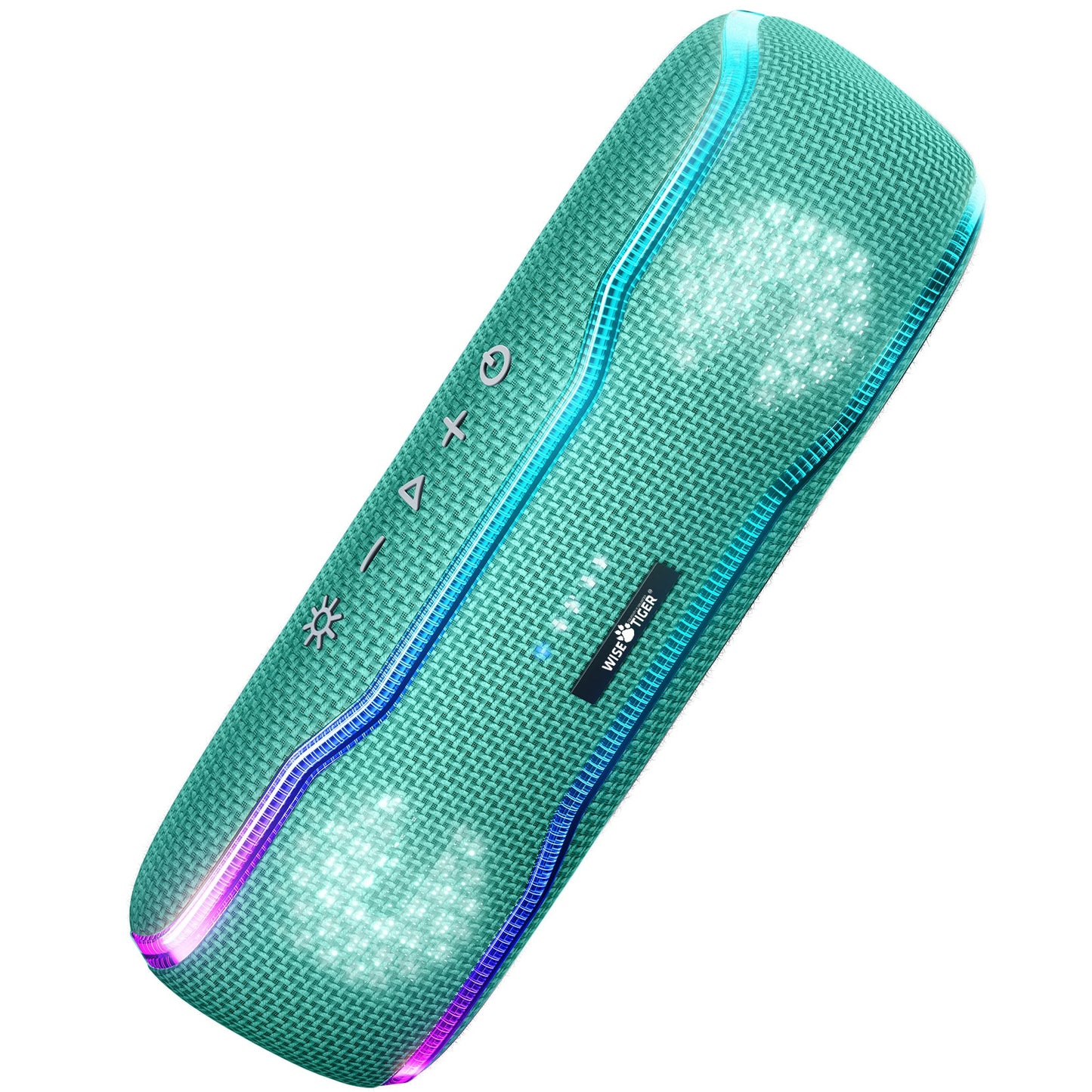 Outdoor Bluetooth Speaker - Waterproof 25W Loudspeaker with Cool EQ Lights