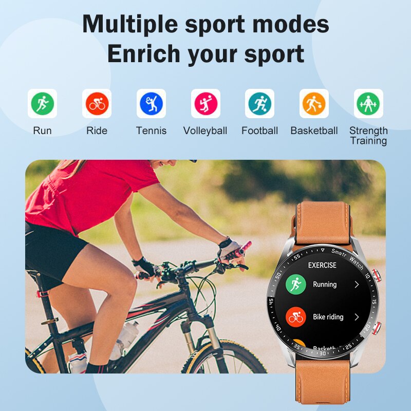 Smart Watch - Bluetooth Call, ECG, PPG, Touch Screen. Stay Connected and Active
