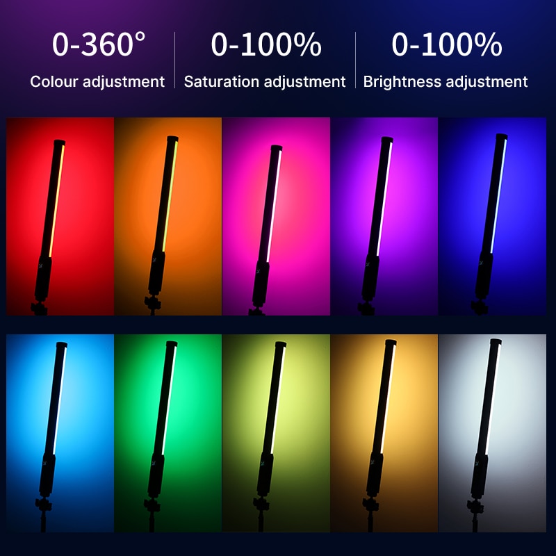 RGB Stick Light - Handheld LED Video Fill Lamp