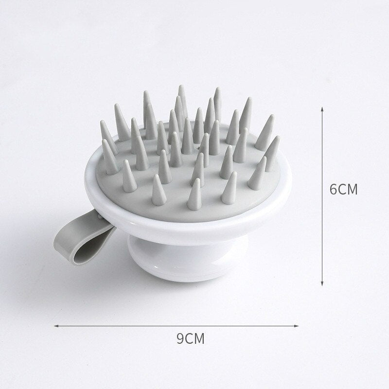 Handheld Massage Brush Head  Comb Hair Cleaning Comb Head Massager