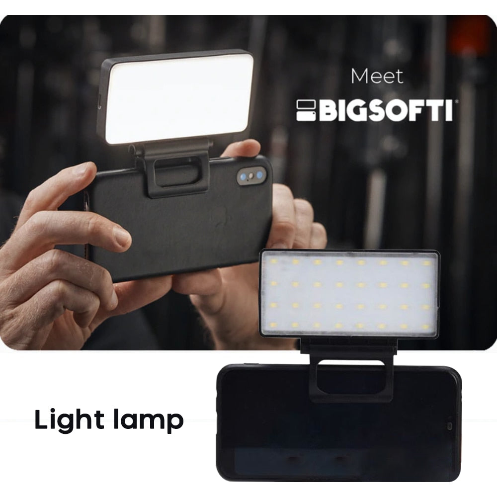 Mini Video LED Light Portable Fill Light Built-in Battery For Photo Camera Studio video led light
