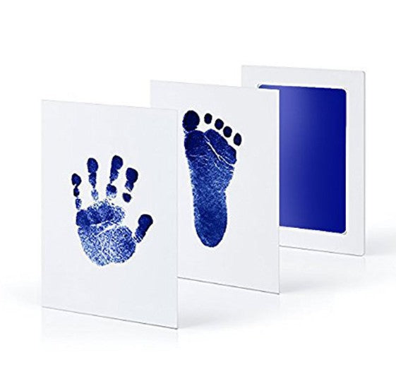 Baby Handprint Footprint Imprint Kit Newborn Footprint Ink Pad Infant