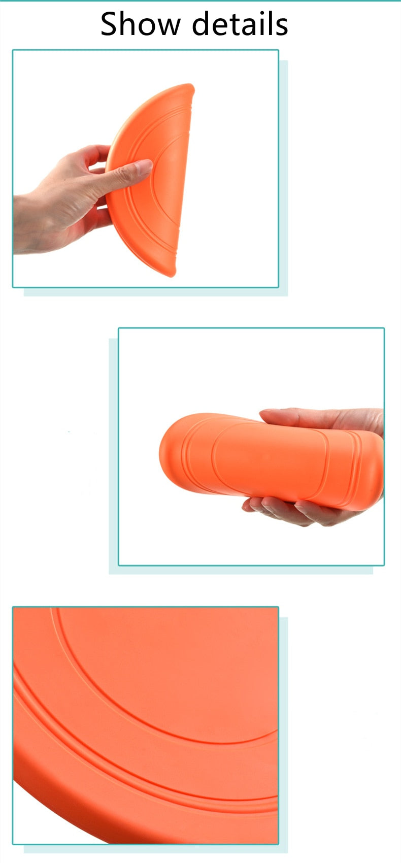 Interactive Dog Frisbee Toy - Non-Slip Silicone for Training and Fun